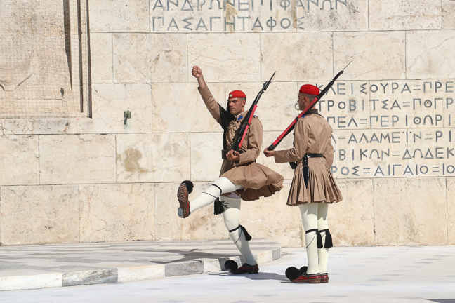 Changing of the Guard, Parliament Greece